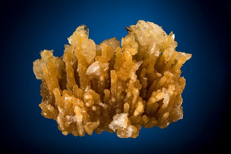 COLEMANITE on CALCITE